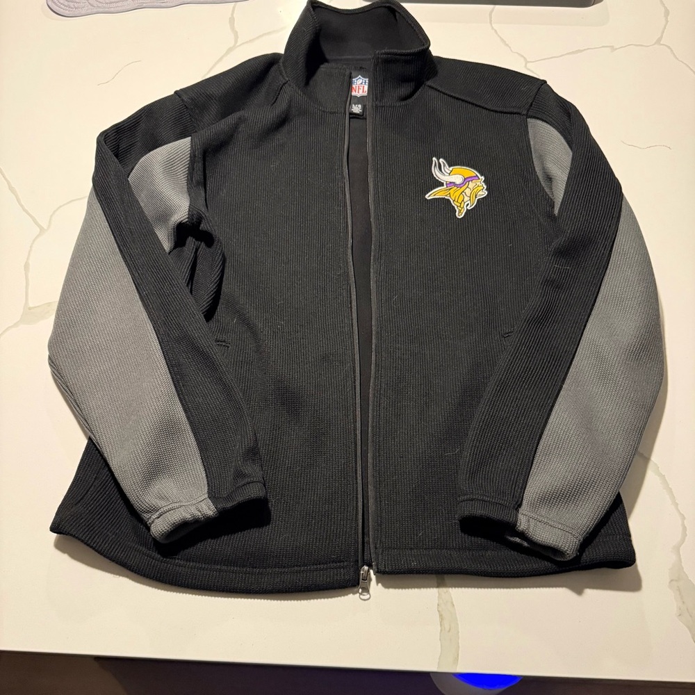 NFL Black and Gray Jacket with Logo